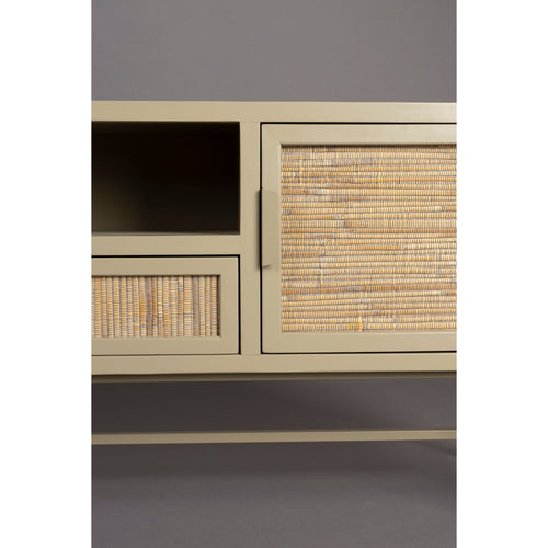 Dutchbone Yasu Dressoir Hout/ Metaal Beige - vtwonen shop