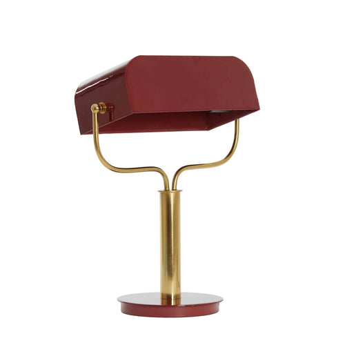 Light & Living tafellamp Ayer - rood - 37x14x43cm