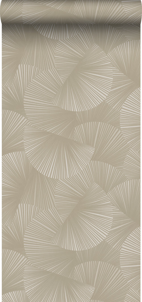 Sanders & Sanders behang grafisch 3D motief licht taupe - 53 cm x 10.05 m - 935351 - vtwonen shop