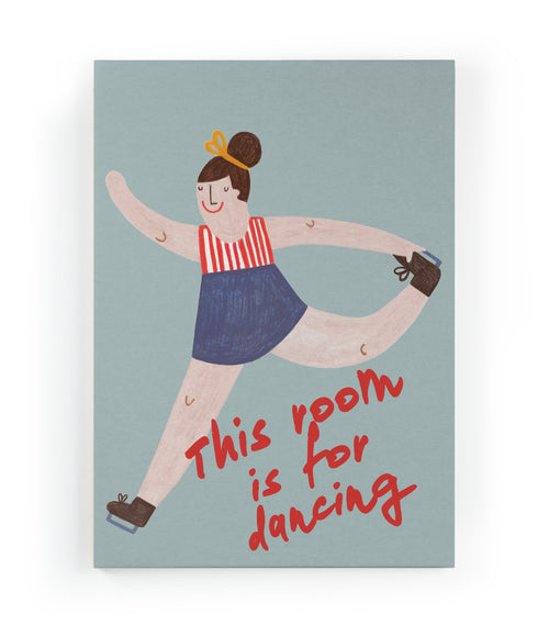 Canvas 60x40 Afdruk Dansen