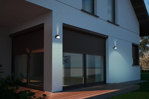 EGLO wandlamp buiten Onja - e27 - 22 cm - zwart - vtwonen shop