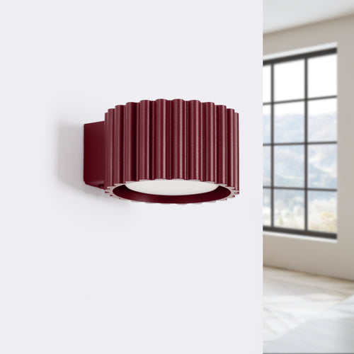 Sollux Lighting Wandlamp AURA bordeaux Gx53 - 10x12x6cm