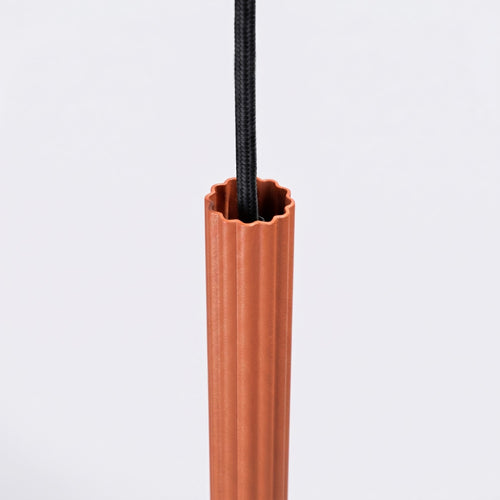 Sollux Lighting Hanglamp ARCHE 1 rode oker - 8x8x120cm
