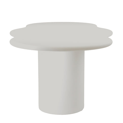 Giga Meubel Eettafel Jessie Off-White – Organisch – Eco Composiet – 180x110x77cm