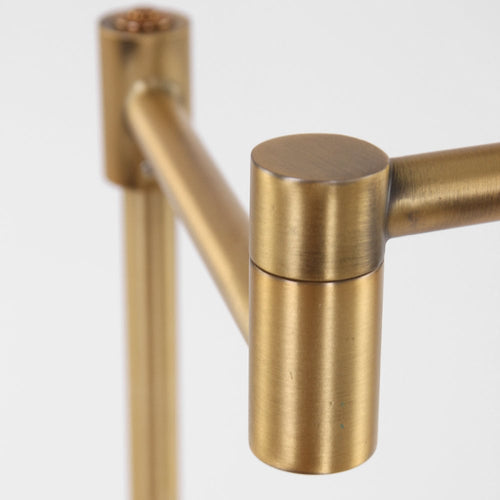 Mexlite vloerlamp karl - 1 lichts - 52x 146 cm - brons - vtwonen shop