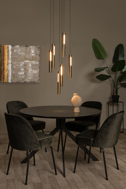 Lucide hanglamp GRIFFITH - Geïntegreerde LED - Brons
