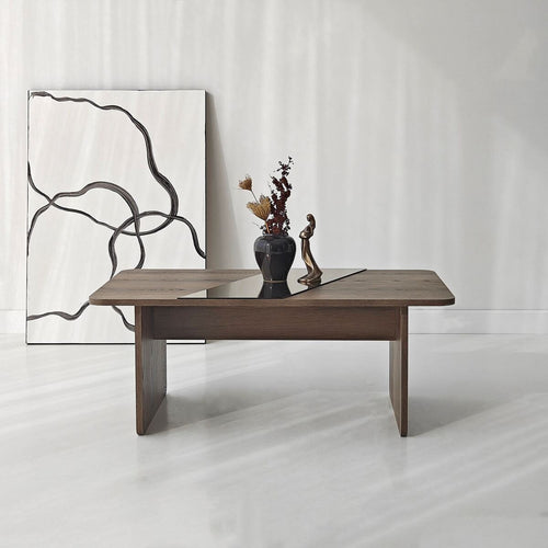 Calicosy - SOLEA Salontafel - Naturel - 100x60x40 cm