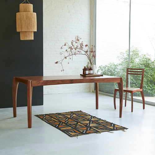 Tikamoon Luna - Tafel van massief palissander voor 6/8 personen. - Bruin