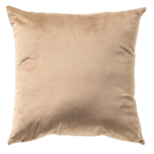 NOVAN - kussenhoes 45x45 cm - organisch motief - met glans - Dune - beige