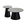 Furnhouse salontafel set Tango - Zwart - Ø 45/80 cm