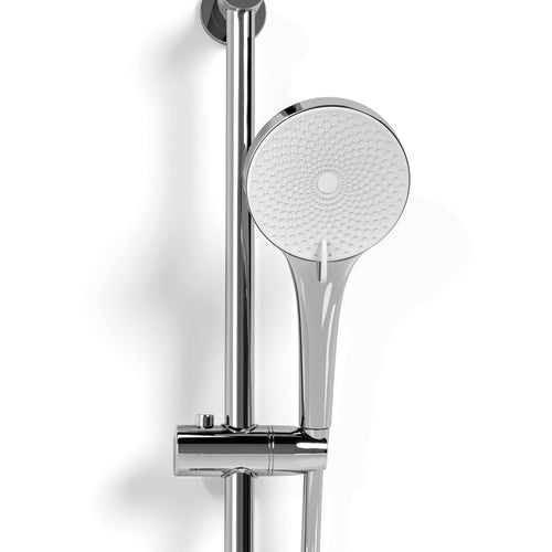 LOMAZOO doucheset met handdouche - chroom - 150 cm