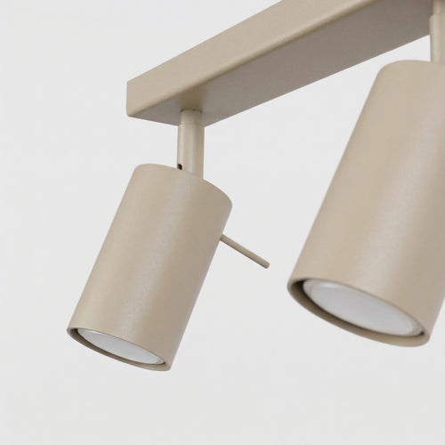 Sollux Lighting Plafondlamp RING 2 taupe - 30x6x16cm