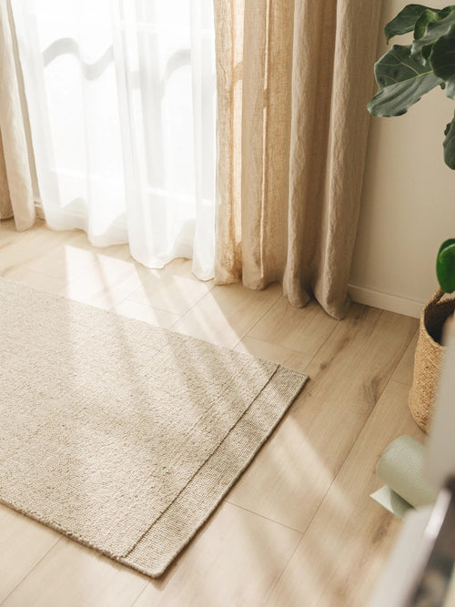 benuta wollen loper Imke - beige - 80x250 cm