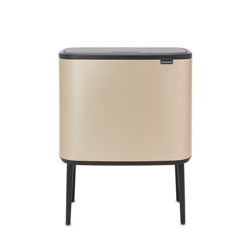 Bo Touch Bin, met 1 binnenemmer, 36 liter - Metallic Gold - vtwonen shop