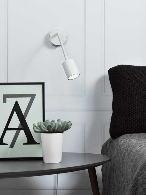 Nordlux Explorer Flex Wandlamp - GU10 - 2700K - Wit - vtwonen shop