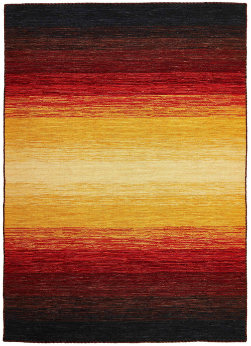 Vloerkleed MOMO Rugs Panorama Kelim Black Terra 90x160 cm