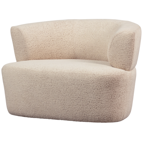 WOOOD fauteuil Boris - Polyester - Warm Zand - 70x103x80 - vtwonen shop