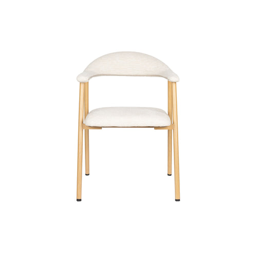 Housecraft Living Amy Eetkamerstoelen Beige - Set van 2