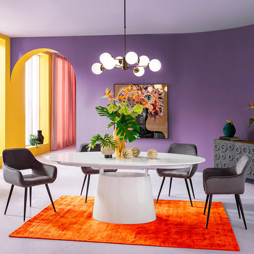Kare Design Vloerkleed Cosy oranje
