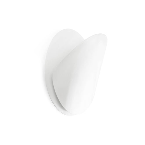 Faro Ovo-G - Verstelbare 1 Light Indoor Grote Wandlamp Wit