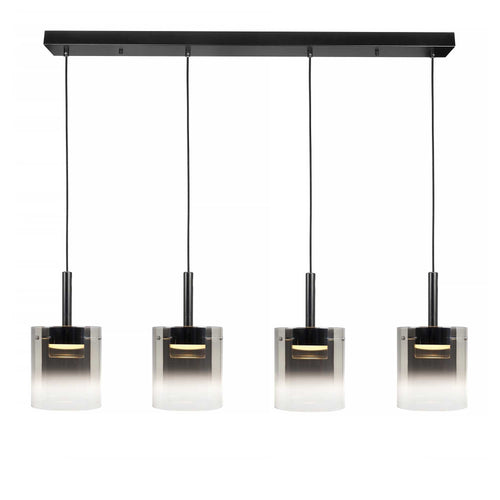 Highlight hanglamp Salerno - 4 lichts - 110  x 150   cm - zwart - vtwonen shop