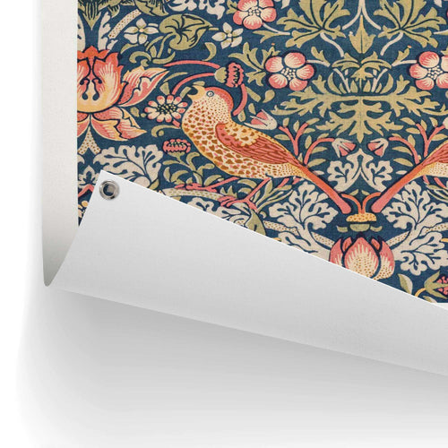 Reinders William Morris Strawberry thief tuinposter -  meerkleurig/multi color - tuin - 80x60cm