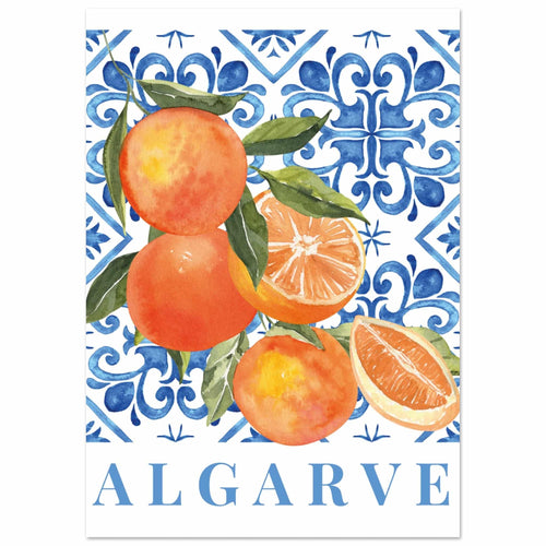 Artfulprints  Fruits - Oranges in the Algarve   poster A4 21x29.7 cm - vtwonen shop
