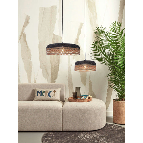 GOOD&MOJO hanglamp Ubud - zwart - Ø60cm - vtwonen shop