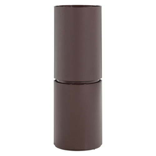 WOOOD ronde kast 135xØ45 cm Sera - Hout - Hoogglans Donkerbruin - 135x45x45