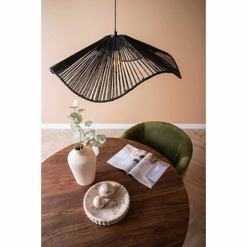 Leitmotiv hanglamp Sombra - zwart - 62x62x19cm - vtwonen shop