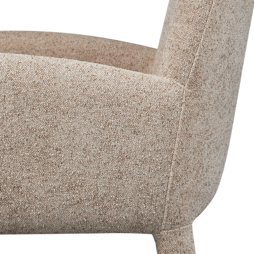 vtwonen eetkamerstoel met armleuning Elegance - Grijs - 83x54x57