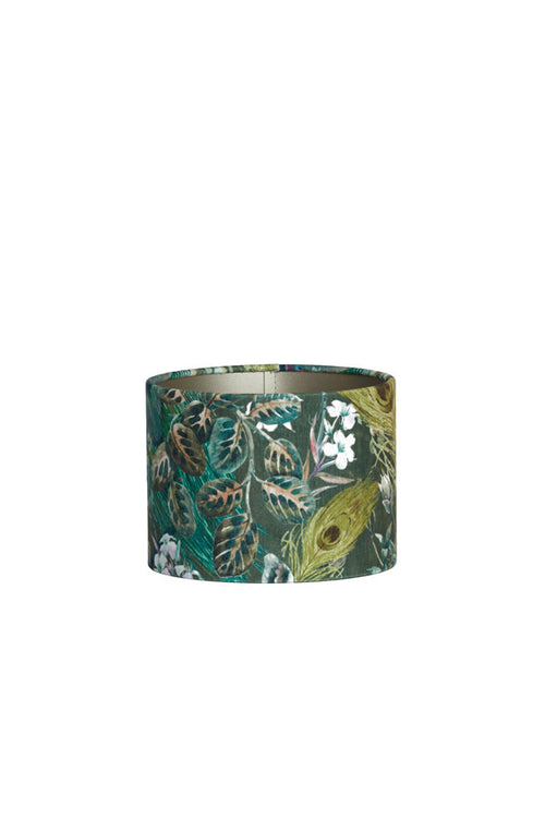 Light & Living lampenkap  - groen - 25x25x18 cm