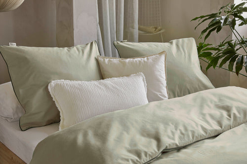Walra - Dekbedovertrek Sweet Softy - 240x220 cm - Zand