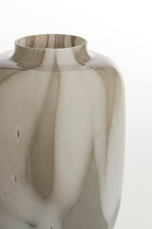 Light & Living vaas KOBALA - Ø24x34cm - grijs - vtwonen shop