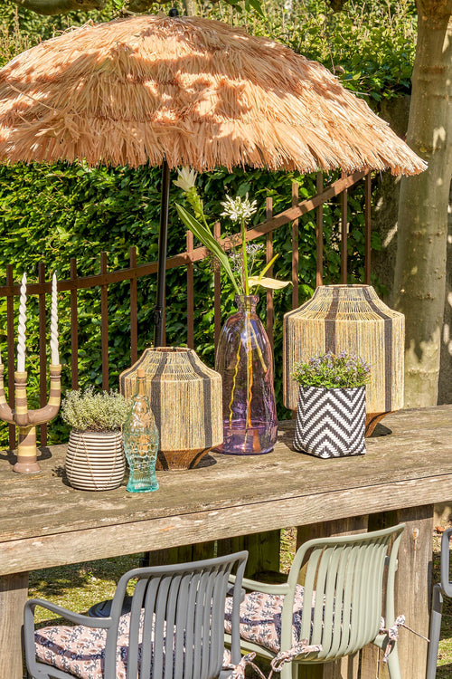 In The Mood Collection  Parasol - H238 x Ø200 cm - Lichtbruin - vtwonen shop