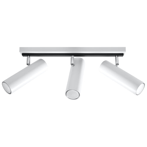 Sollux Lighting Plafondlamp DIREZIONE 3 wit - 45x6x20cm
