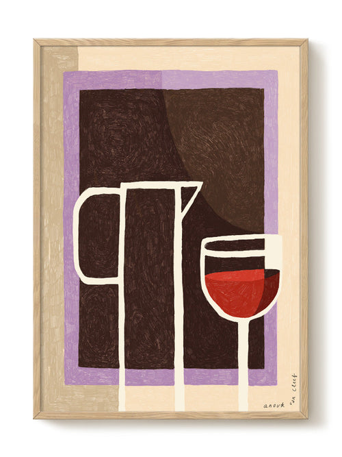 Anouk - Staying In - PSTR studio Kunst Poster