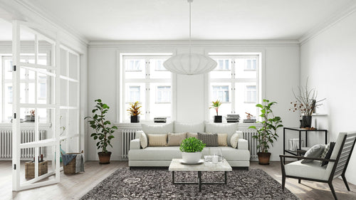 AFK Living vloerkleed Mirza - zeer zacht - grijs - 160 x 230 cm