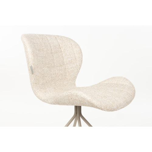 Zuiver OMG Eetkamerstoelen Beige - Set van 2