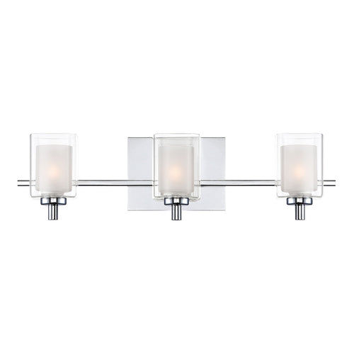 Elstead Quoizel Kolt Wandlamp Gepolijst Chroom, IP44