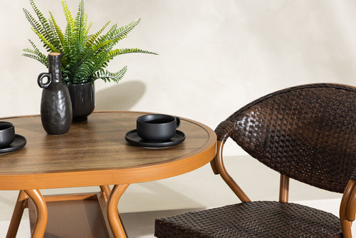 Rebellenclub Bistroset Blaze - Bruin - vtwonen shop