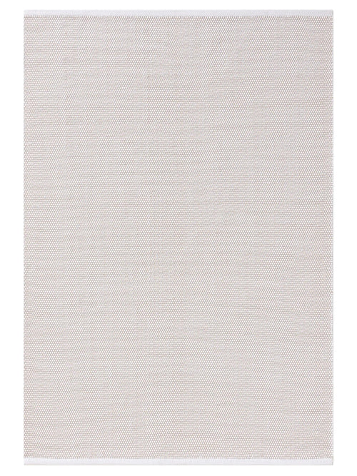benuta katoenen vloerkleed Ron - wit - 300x400 cm