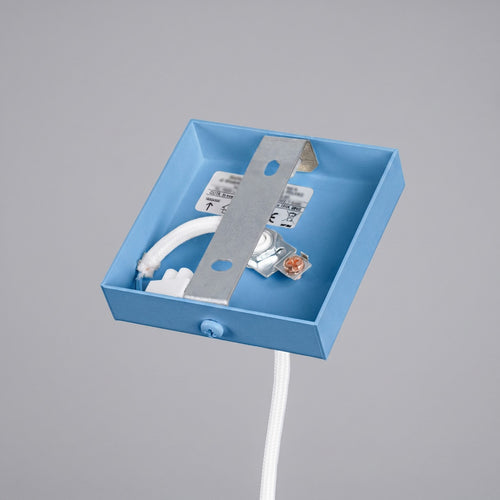 Sollux Lighting Hanglamp KARBON 1 azuur - 8x8x118cm
