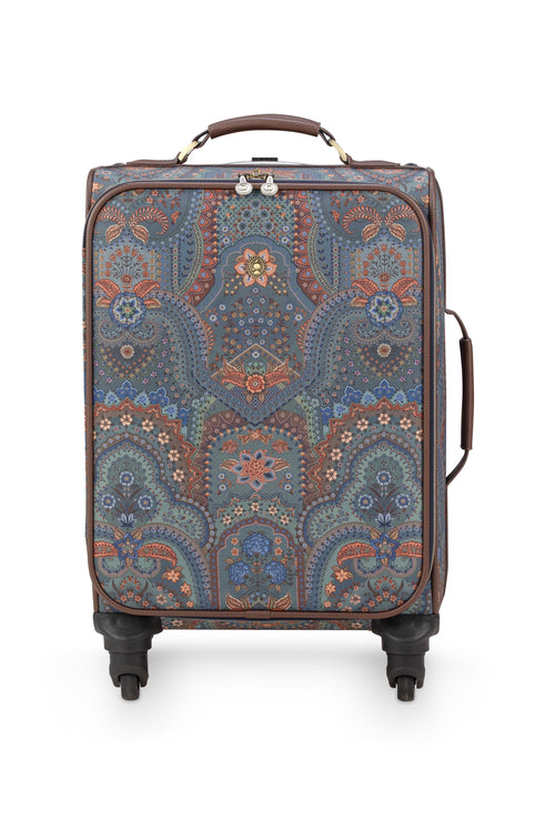 Pip Studio - Tosca Trolley Dames - Jabali - Blauw - 35x22x47cm - vtwonen shop