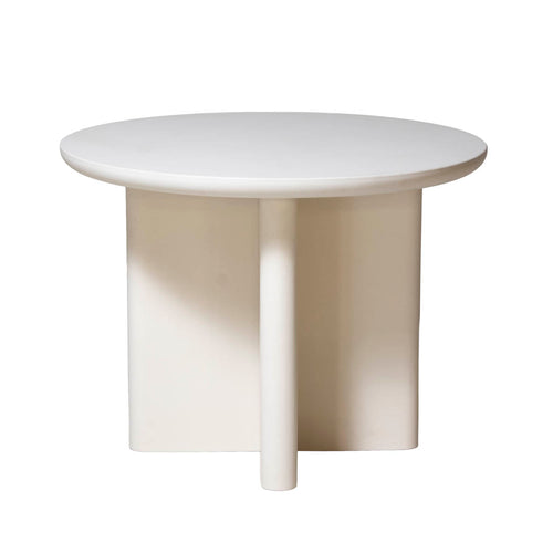 Giga Meubel Countertafel Miso Beige – Rond – Eco Composiet – Outdoor – Ø120 cm