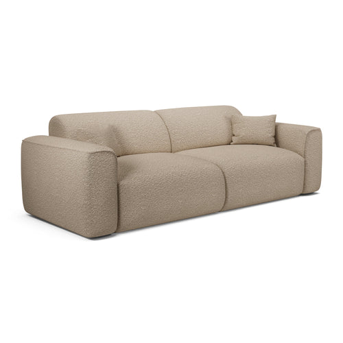 Sia Home - Slaapbank YUMA - bouclé-stof mol 240cm