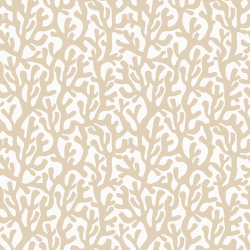ESTAhome behang koraal beige en wit - 50 x 900 cm - 131009