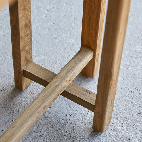 Tikamoon Bijzettafel van gerecycled massief teakhout - Naturel - vtwonen shop