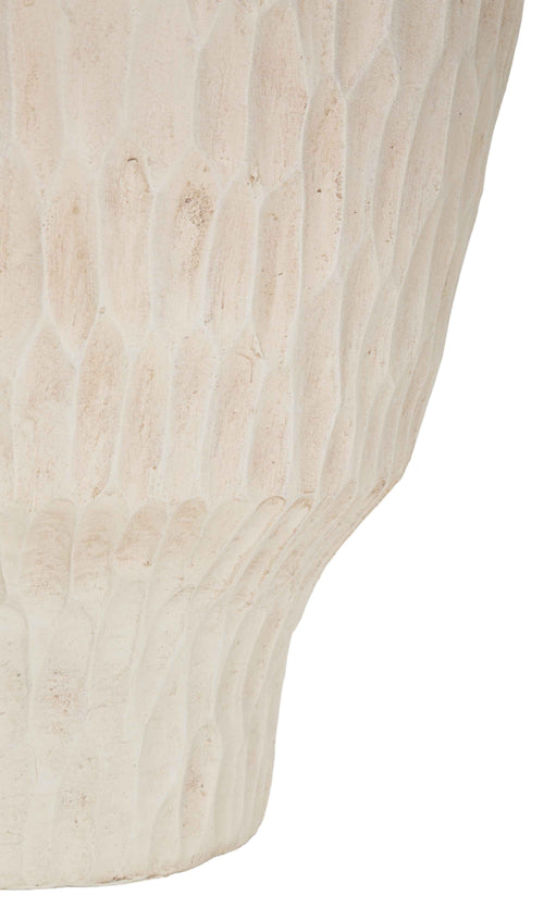 Mauro Ferretti vaas - 29,5x57 cm - crème