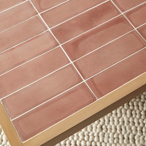 Tikamoon Salontafel in mindihout en keramiek - Naturel - vtwonen shop